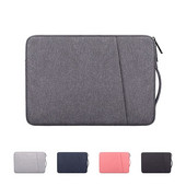 Vízálló Laptop Sleeve Bag 13,3/14,1/15,4/15,6 hüvelykes notebook számítógép tok Kézitáska Macbook Air Pro-hoz Belső fedél tárolótáska