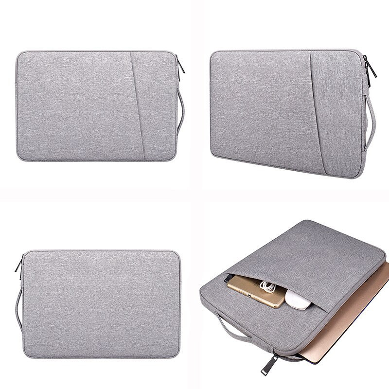 Vízálló Laptop Sleeve Bag 13,3/14,1/15,4/15,6 hüvelykes notebook számítógép tok Kézitáska Macbook Air Pro-hoz Belső fedél tárolótáska