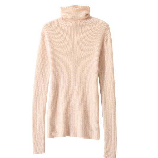 Γυναικείο εφαρμοστό πουλόβερ με λαιμόκοψη polo - πολλά χρώματα