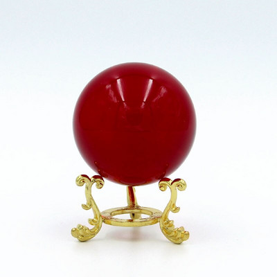 60 mm-es kristályvarázs golyós állvány üveggömb Fengshui papírsúlyú kődíszek otthoni dekoráció kézműves fotózás kellékek