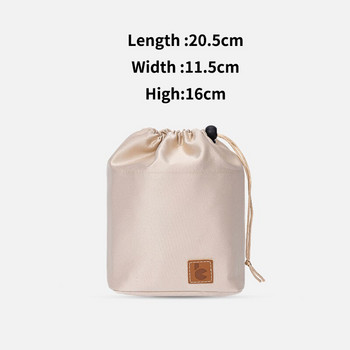 Ένθετο οργάνωσης πορτοφολιού, SATIN υφασμάτινη επένδυση τσάντας με κορδόνια, διαμορφωτή τσάντας & tote, αποθήκευση για T MONOGRAM Μικρή εσωτερική θήκη
