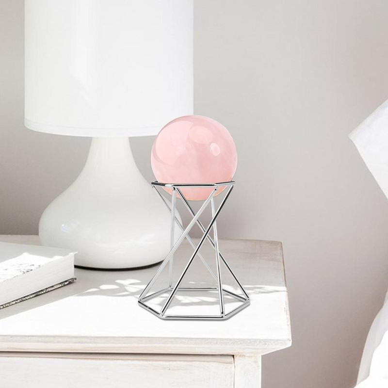 Crystal Sphere állvány Kristály tartó Stones kijelzőhöz Kijelző állvány kristályüveg lencsékhez Golyójóslás fotózás lencse