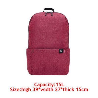 2022 m. nauja nuolaida „Xiaomi“ kuprinė, daugiaspalvė kelių dydžių unisex kuprinės, vandeniui atsparios mados koledžo mažų mokyklinių krepšių didmeninė prekyba