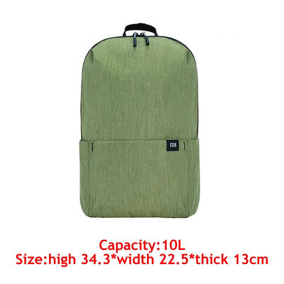 2022 m. nauja nuolaida „Xiaomi“ kuprinė, daugiaspalvė kelių dydžių unisex kuprinės, vandeniui atsparios mados koledžo mažų mokyklinių krepšių didmeninė prekyba