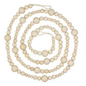 Promóció! 7Ft Fagyöngy Garland Parasztház Lakberendezési Vidéki Természetes Ünnep Karácsonyfa kandalló falra akasztható imagyöngyök