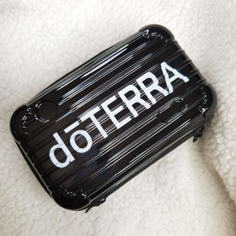 45 Slots 2 ml-es illóolaj tok DoTERRA illóolajokhoz görgős palackok tárolótáska Hordozható parfüm akasztós Organizadores