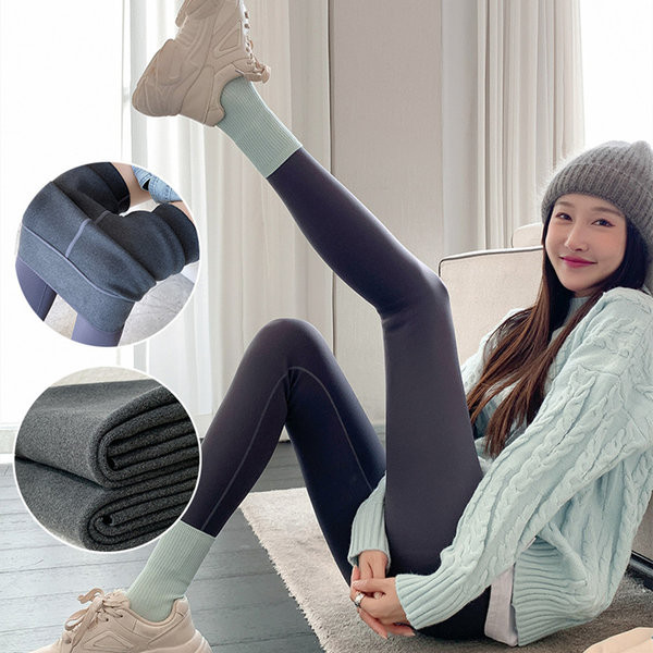 Női őszi leggings - magas derékkal