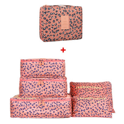 7 bucăți/set saci de depozitare a bagajelor de capacitate mare pentru ambalarea hainelor cub lenjerie de corp, cosmetice, organizator de călătorie, geantă pentru articole de toaletă