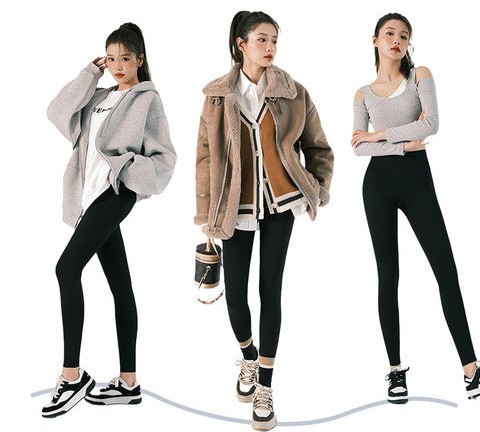 Dámske športové legíny s vysokým pásom