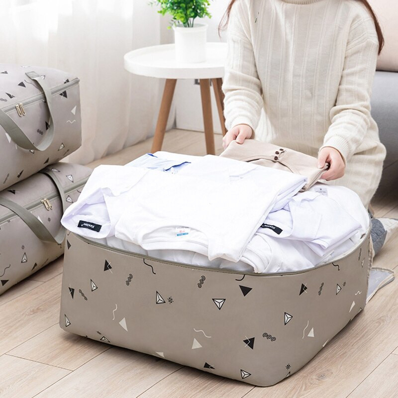 Debele torbe za pohranu popluna od Oxford tkanine Prijenosne torbe za pohranjivanje prtljage Organizator odjeće Jednostavan Veliki kapacitet