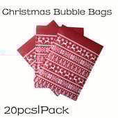 20 vnt Kalėdų serijos pakuočių maišeliai, savaime užsandarinamas pašto popierinis vokas, polių burbulinis laiškas, paminkštintas burbulinis kalėdinių dovanų apsauginis maišelis
