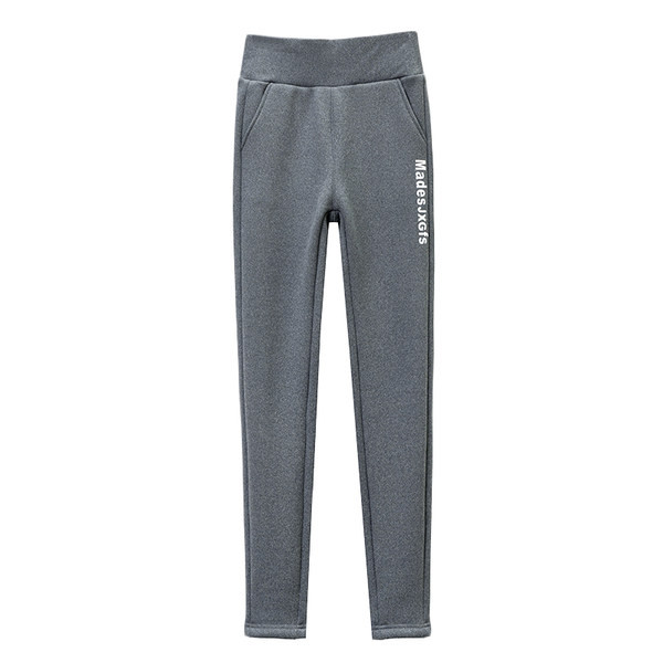 Női, nyomott magas derekú leggings