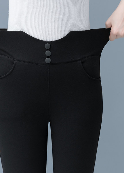 Női alkalmi leggings gombokkal