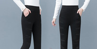 Női rugalmas leggings zsebbel