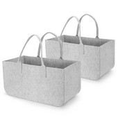 Küttepuukotid, vilt, kaasaskantav kokkupandav puidust korv, lausriie, käepidemetega küttepuukorv, suur universaalne korv