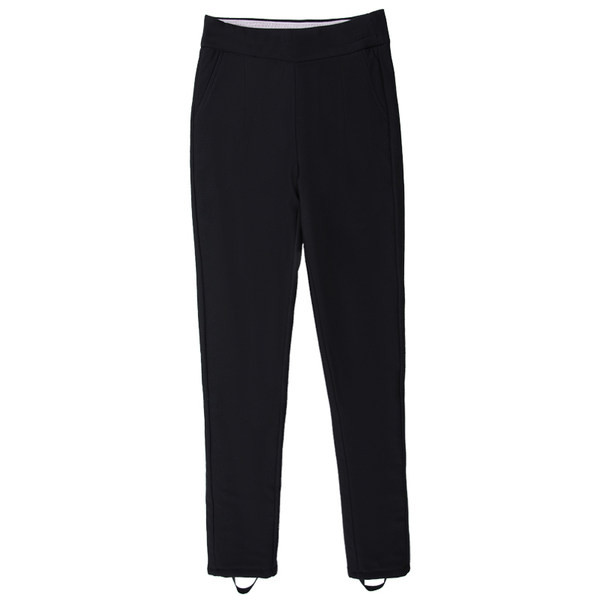 Új modell női leggings meleg béléssel - fekete színben