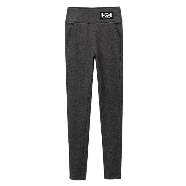 Moteriškos vienspalvės antblauzdžiai su logotipu