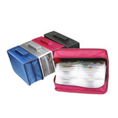 128 discuri Suport DVD CD-uri Saci de depozitare rezistente la praf Geanta de depozitare cu fermoar pentru albume Portofel Geanta de transport Organizator Geanta de depozitare