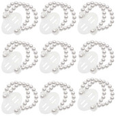 16Pcs Elastične biserne narukvice Korsažni dodaci Vjenčani zglob DIY Umjetno cvijeće Dekor za vjenčanje Party na plaži