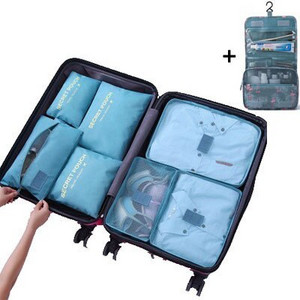 Ceļojumu glabāšanas somas drēbēm Apakšveļa Apavi Čemodāns Organizators Liela ietilpība ceļojumu uzglabāšana Iepakojums Kubs Bagāžas Sakārtots maisiņš