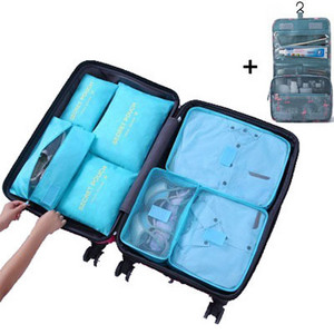 Ceļojumu glabāšanas somas drēbēm Apakšveļa Apavi Čemodāns Organizators Liela ietilpība ceļojumu uzglabāšana Iepakojums Kubs Bagāžas Sakārtots maisiņš