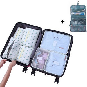 Ceļojumu glabāšanas somas drēbēm Apakšveļa Apavi Čemodāns Organizators Liela ietilpība ceļojumu uzglabāšana Iepakojums Kubs Bagāžas Sakārtots maisiņš