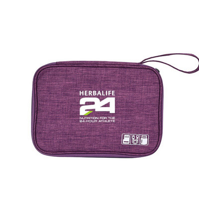 Herbalife 24 Prijenosna vodootporna putna torba za pohranu Veliki podatkovni kabel USB Flash Disk Paket za pohranu mobilnog napajanja Digitalni paket