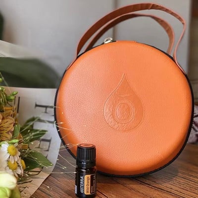 Illóolaj tok DoTERRA 14 Slots 15 ml 43 Slots 2 ml 3 ml Illóolaj tárolótáska Utazási Hordozható akasztós rendező palackok