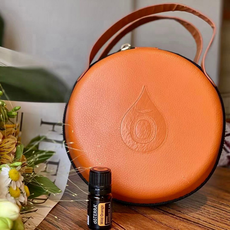 Illóolaj tok DoTERRA 14 Slots 15 ml 43 Slots 2 ml 3 ml Illóolaj tárolótáska Utazási Hordozható akasztós rendező palackok