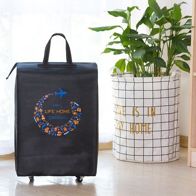 Sűrített pamutvászon vízálló nagy kapacitású összecsukható hordozható utazótáska hordozható bőrönd kézitáska otthoni tárolás