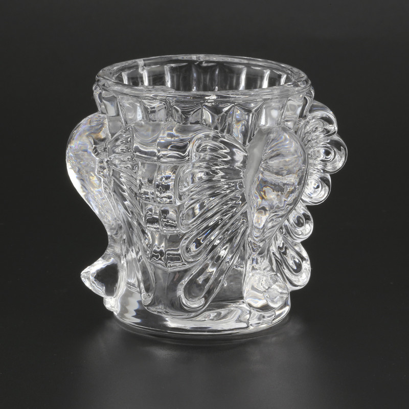 Прозрачна стъклена стойка за дисплей с пеперуди Топка от кристални лещи 70 80 100 мм Основа за топка за гадаене на лещи Магическа сфера Държач за глобус