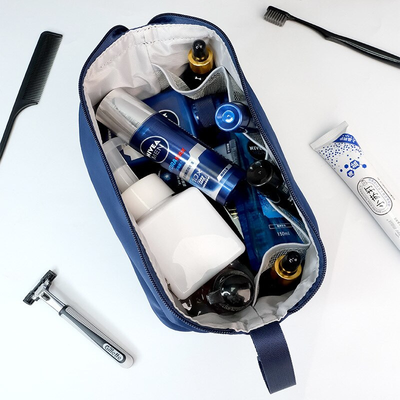 Új, nagy kapacitású férfi mosótáska férfi utazó kozmetikai táska száraz és nedves elválasztású, vízálló fürdőkádtáska utazótáska férfi kézitáska