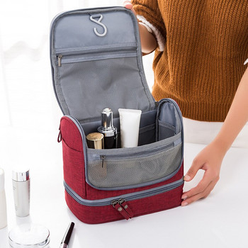 Мултифункционална дамска мъжка висяща чанта за съхранение Козметичен органайзер за пътуване Козметика за красота Чанта за измиване Аксесоари Консумативи Неща