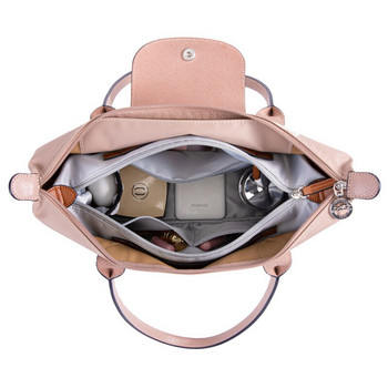 Satin Insert Organizer Makeup For Longchamp Designer bag, Γυναικείες τσάντες πολυτελείας Ταξιδιωτική εσωτερική τσάντα, φορητές τσάντες μακιγιάζ Shaper