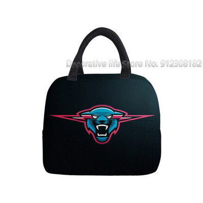 Τσάντα μεσημεριανού γεύματος Mr Beast Gaming Lightning Cat Φορητό θερμικό κουτί ψύξης για γυναίκες κορίτσια αγόρια Παιδικές σχολικές τσάντες