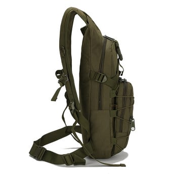 15L тактическа раница Molle 800D Oxford Военни туризъм Велосипедни раници Спорт на открито Колоездене Катерене Къмпинг чанта Армия