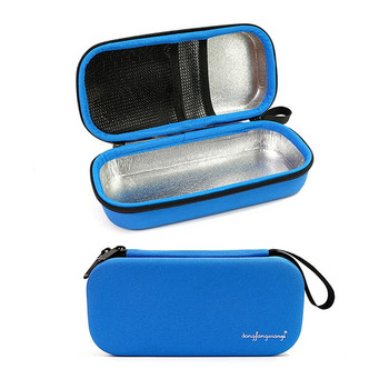 Φορητό EVA Insulin Cooler Bag Ice Pack Drugs Διαβητική θήκη ταξιδιού ινσουλίνης Cooler Pill Box Αλουμινόχαρτο Ice Bag Bolsa Termica