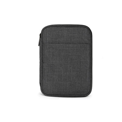Kábelrendező táska Utazási kétrétegű elektronikai tartozékok Tárolótáska tok táblagéphez 7,9"-es USB-kábelek iPhone Kindle vezetékek