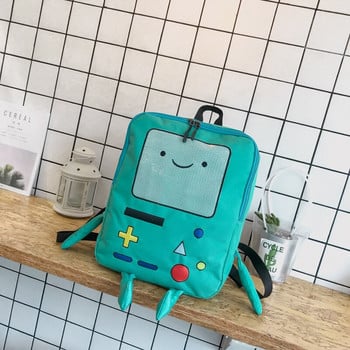 Χαριτωμένη τσάντα BMO Finne Figure Jakey Robert Bag Anime Cartoon Adventures Robert Times Robot Bag Child Girl Boy Student Μαλακό σακίδιο