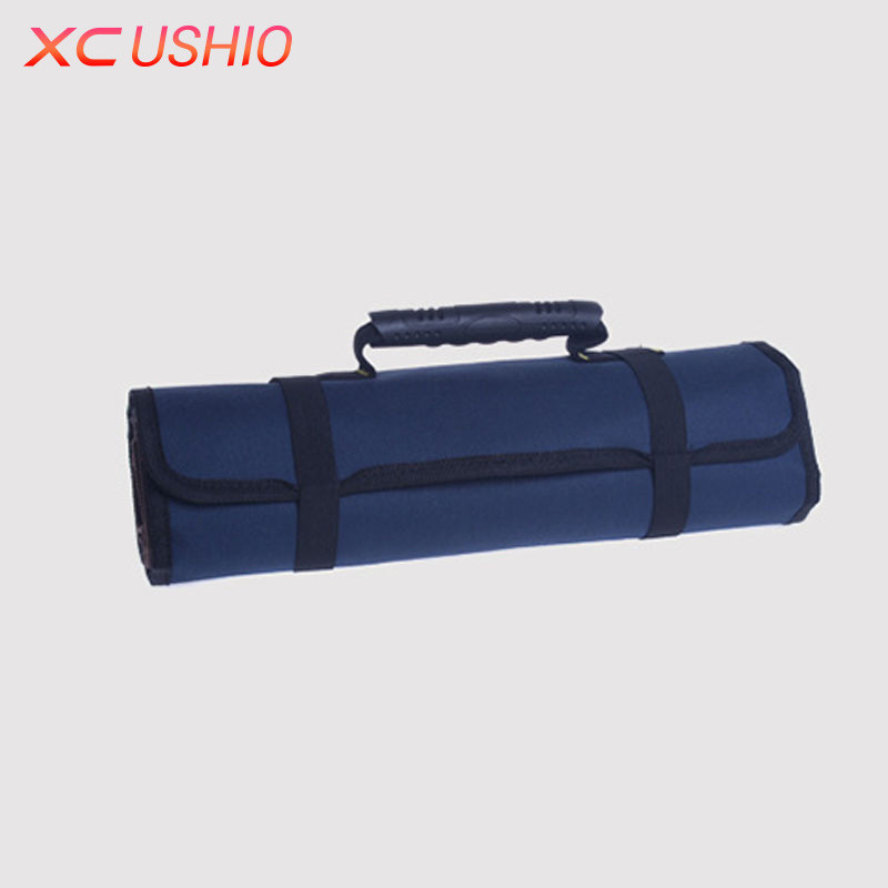 Hordozható multifunkcionális Oxford gördülő szerszámtáska hardverjavító szerszámkészlet táska fogantyúval Villanyszerelő szerszámtáska Gyors szállítás