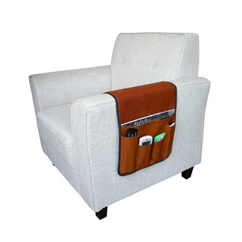 Αντιολισθητικός καναπές καρέκλα μπράτσο 5 Pocket Organizer Καναπές Τηλεχειριστήριο αποθήκευσης τσάντα περιοδικό Sundries Storage bags