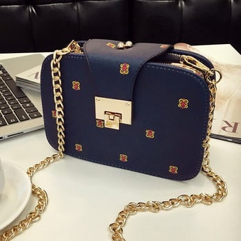 The New Edition Fashion Women Bag Chain Packet Chain Crossbody Τσάντα Chain Clip Print Lock Bag Οι δημοφιλέστερες προσφορές