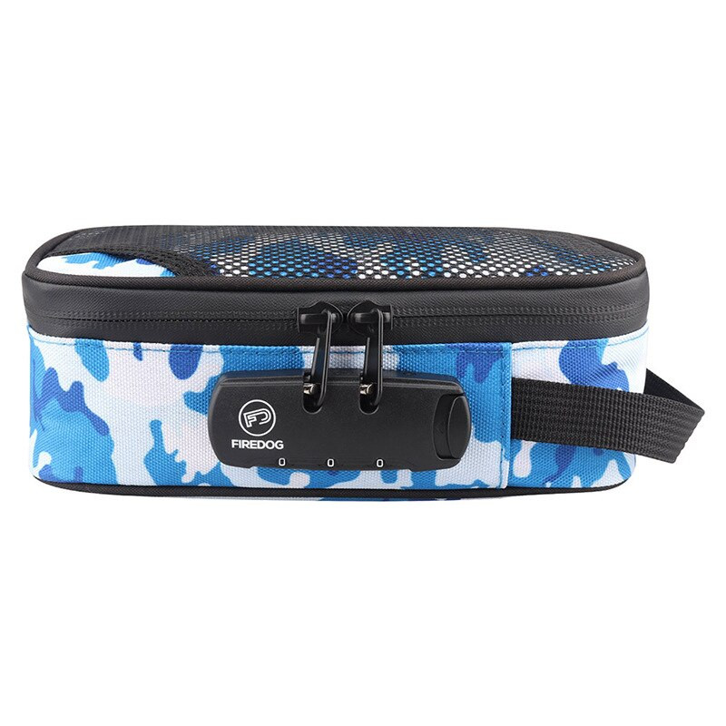 Geantă pentru tutun antimiros Carcasă pentru țigări Geantă pentru fumat Geantă pentru țevi de fumat Blocare cu combinație Organizator de containere căptușit cu carbon