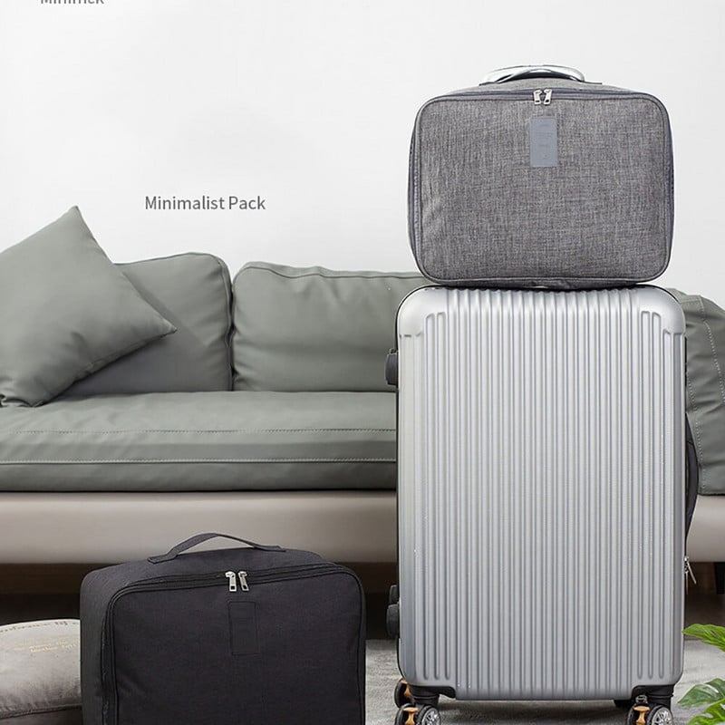 Kelionių laikymo krepšio organizatorius Didelės talpos medžiaginis apatinis trikotažas tualeto reikmenų krepšys lagaminas makiažo organizatorius rankinė piniginė