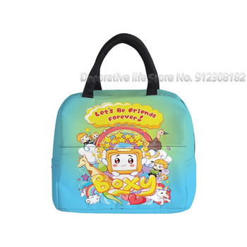 Lankybox Cooler Bags Παιδικά Αγόρια Κορίτσια Αδιάβροχο Πακέτο Χεριών Θερμικό Κουτί Πρωινού Φορητή Φορητή τσάντα φαγητού για πικνίκ