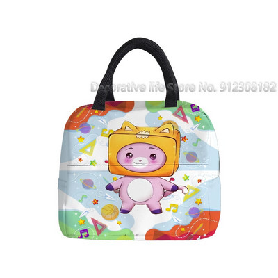 Lankybox aukstuma somas bērniem zēniem meitenes ūdensnecaurlaidīgs roku iepakojums termiskā brokastu kaste studentiem pārnēsājama piknika ceļojumu pārtikas soma