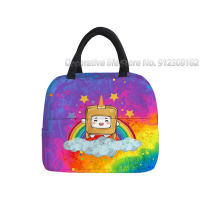 Lankybox aukstuma somas bērniem zēniem meitenes ūdensnecaurlaidīgs roku iepakojums termiskā brokastu kaste studentiem pārnēsājama piknika ceļojumu pārtikas soma