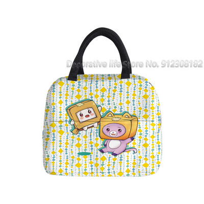 Lankybox aukstuma somas bērniem zēniem meitenes ūdensnecaurlaidīgs roku iepakojums termiskā brokastu kaste studentiem pārnēsājama piknika ceļojumu pārtikas soma