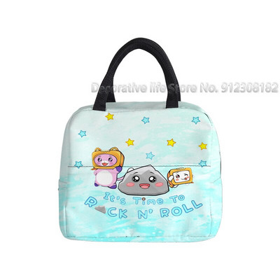 Lankybox aukstuma somas bērniem zēniem meitenes ūdensnecaurlaidīgs roku iepakojums termiskā brokastu kaste studentiem pārnēsājama piknika ceļojumu pārtikas soma