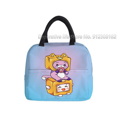 Lankybox aukstuma somas bērniem zēniem meitenes ūdensnecaurlaidīgs roku iepakojums termiskā brokastu kaste studentiem pārnēsājama piknika ceļojumu pārtikas soma